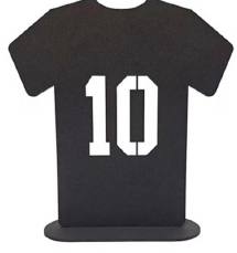 Plaquinha camisa nº 10